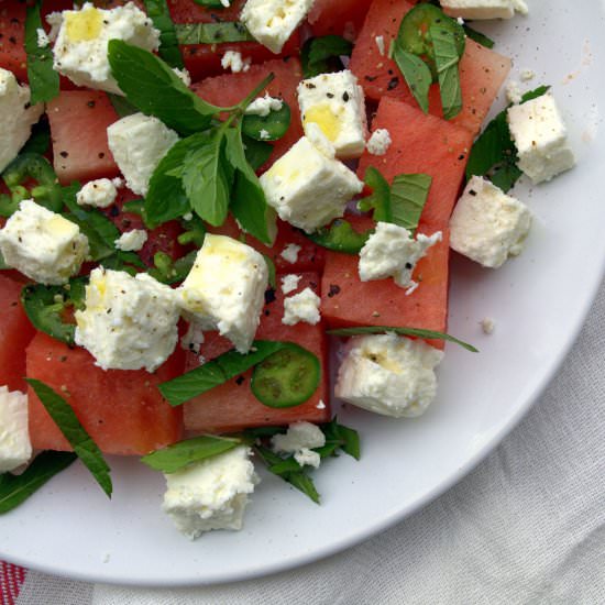 Watermelon and Feta Salad