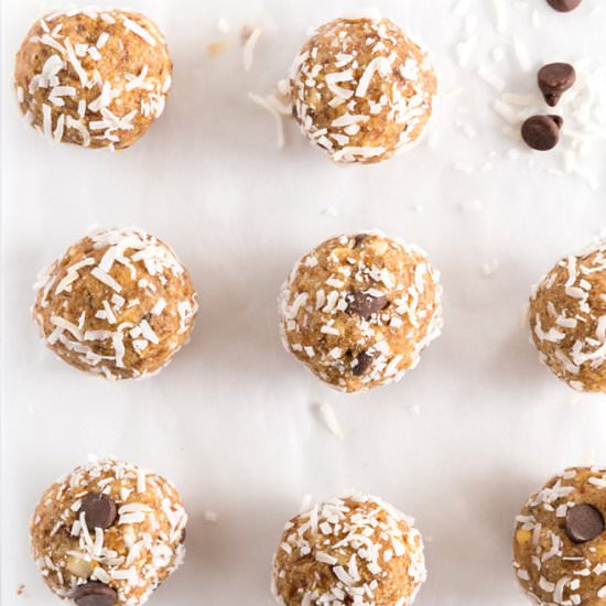 No Bake Protein Balls