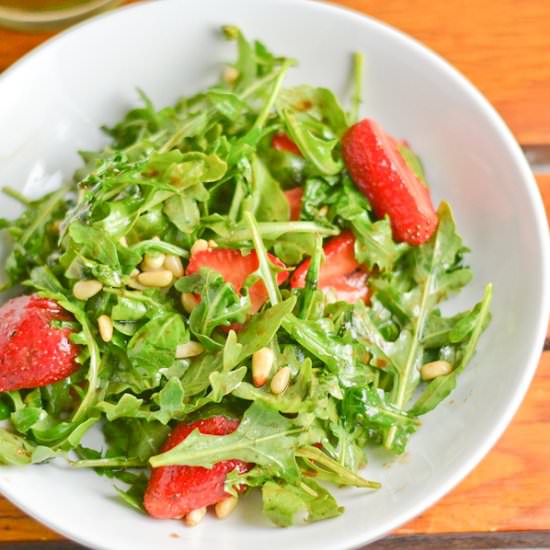 Strawberry Arugula Salad