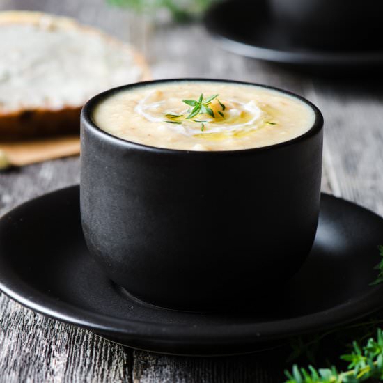 Cauliflower Zucchini Soup