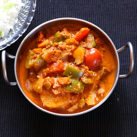 Chettinad Vegetable Curry