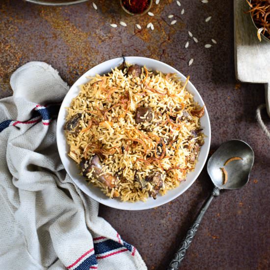 Mutton Yakhni Pulao
