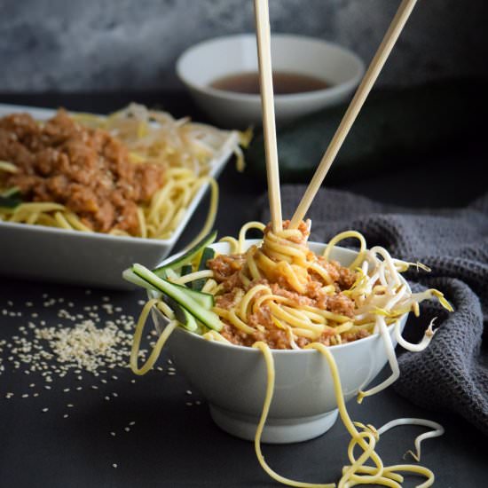 30-Minute Asian Dan Dan Noodles