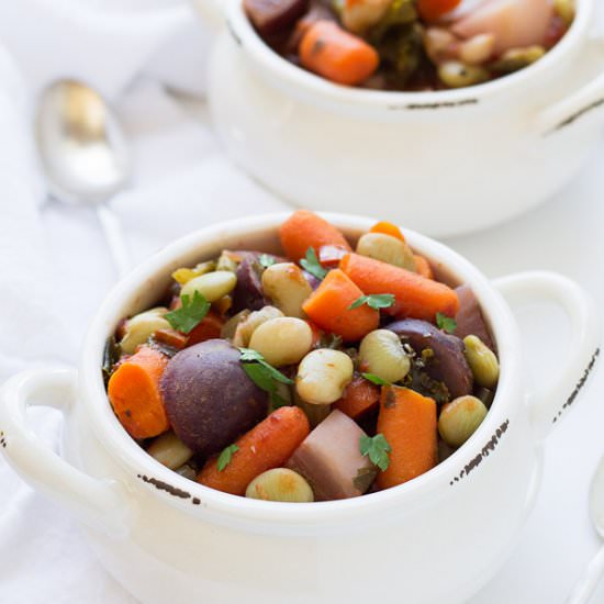 rainbow veggie soup