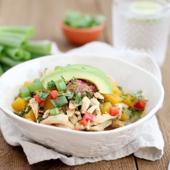 Three Pepper Chicken Chili