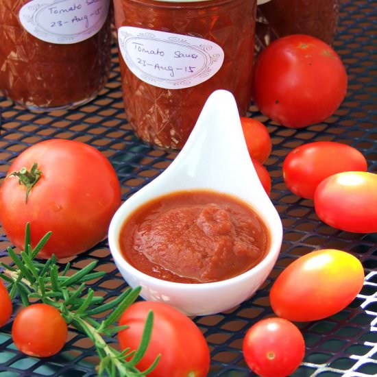 Homemade Tomato Paste