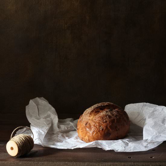 Walnut & Raisin French Bread