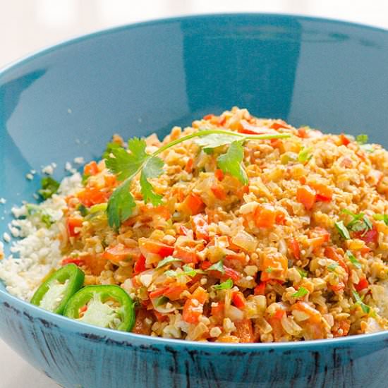 Thai Cauliflower “Rice”
