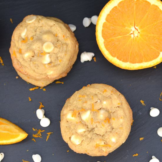 Orange Creamsicle Cookies