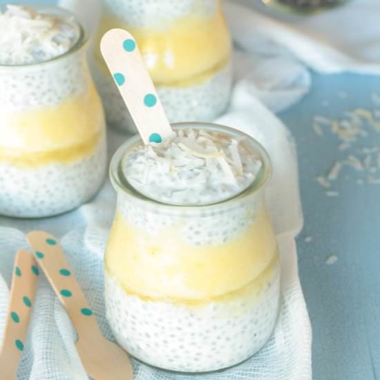 Piña Colada Chia Pudding