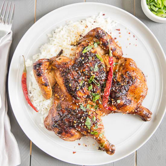 Szechuan Cornish Hens