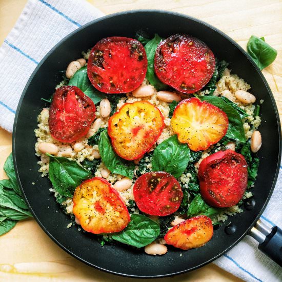 Kale & Quinoa Skillet with Tomatoes