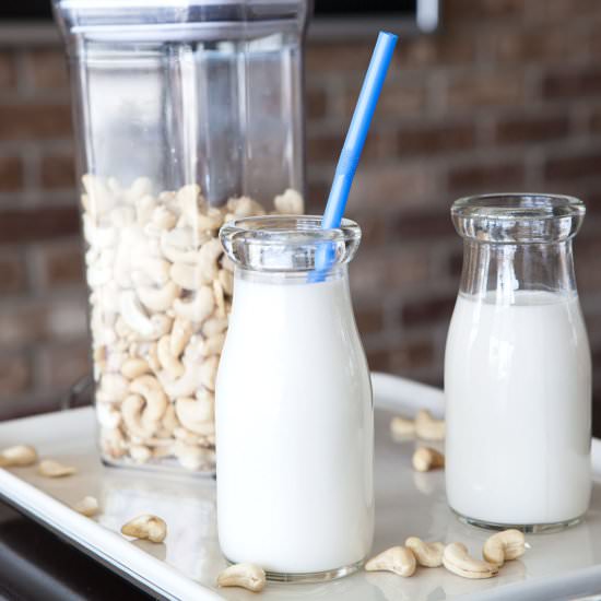 Homemade Cashew Milk