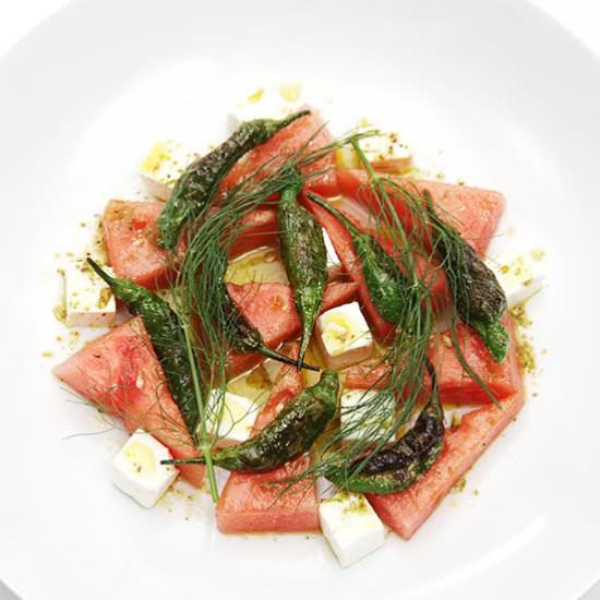 Spicy Watermelon Salad