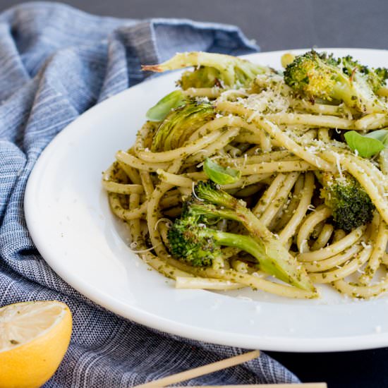 Kale & Walnut Pesto Pasta