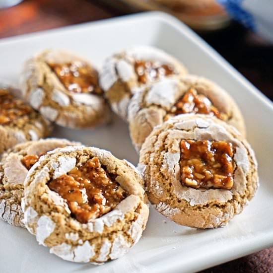 Brown Sugar Crinkle Cookies