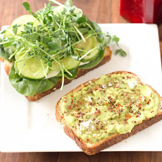 Green Goodness Sandwich