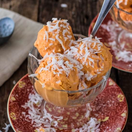 Pumpkin Coconut Ice Cream