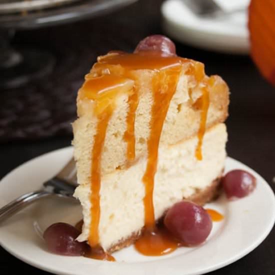 PIneapple Upside Down Cheesecake