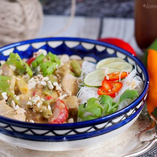 Thai Pork Loin with Beans