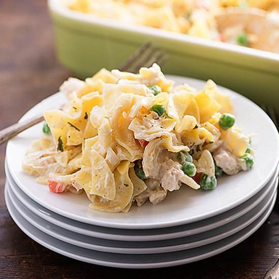 Creamy Chicken Noodle Casserole