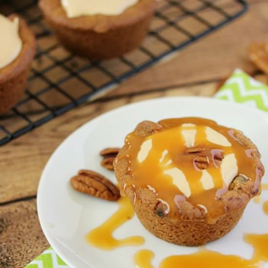 Caramel Cookie Cups