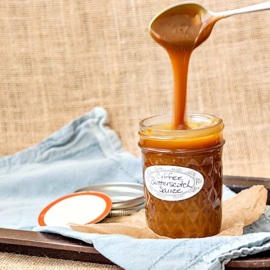 Coffee Butterscotch Ice Cream Sauce
