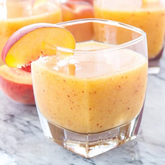 Bourbon Peach Slush