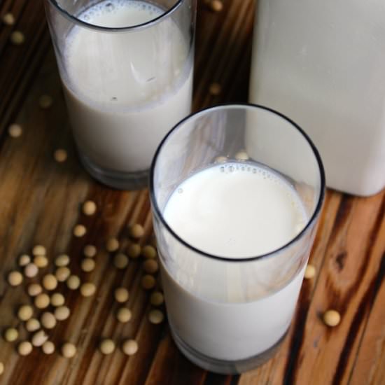 Homemade Soy Milk