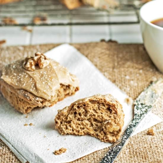 Brown Butter Banana Bread Scones