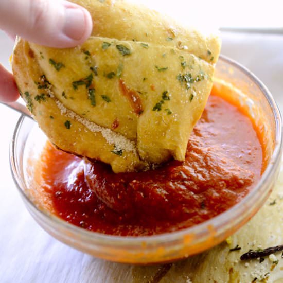 Cheese and Saugsage Calzones