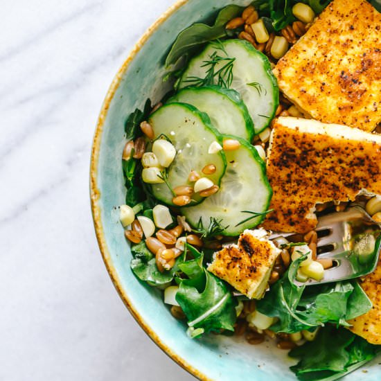 Chili Roasted Corn Summer Bowl