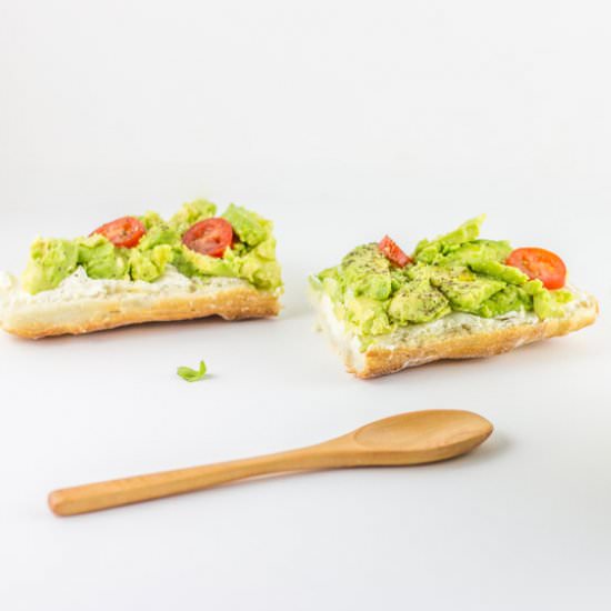 Avocado Bruschetta