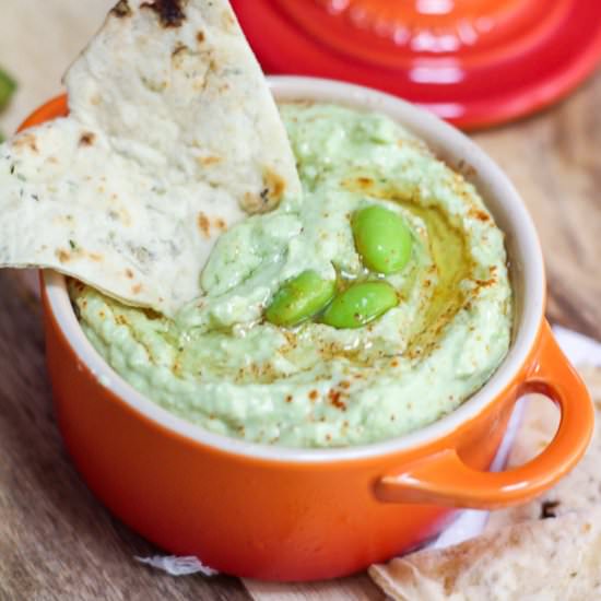 Delicious Edamame Hummus