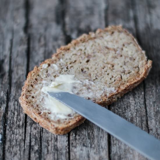 Cracked Rye and Oat Bread