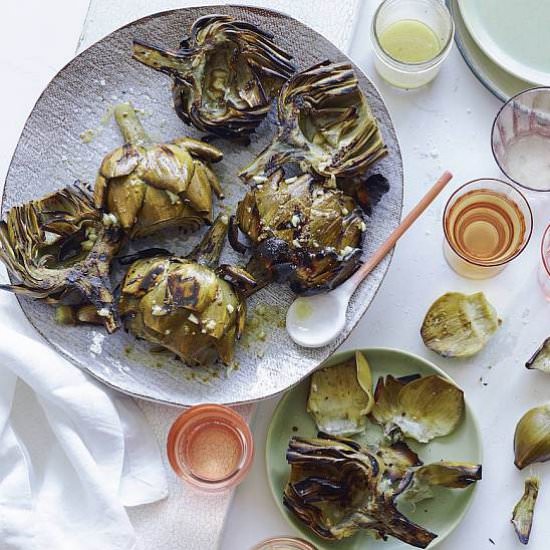 Grilled Artichokes