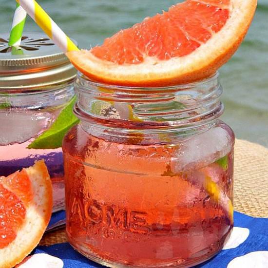 Ruby Sunset Cocktail