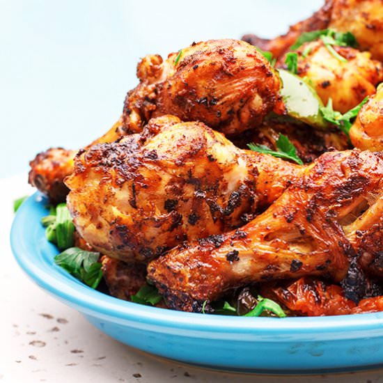 Moroccan Inspired Grilled Chicken