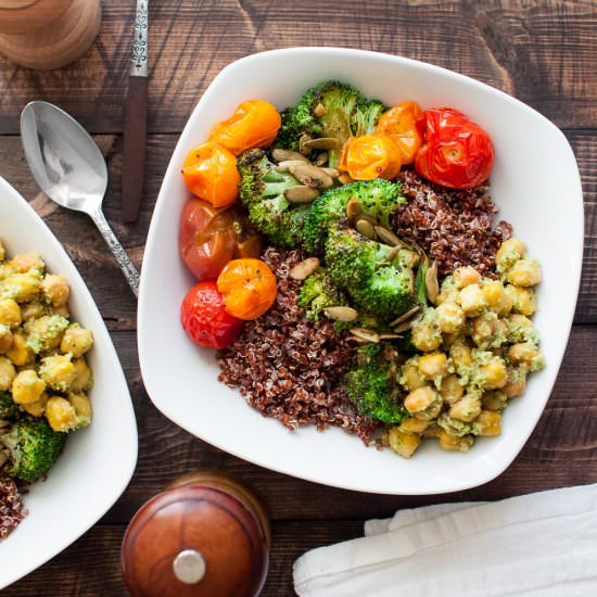 Italian Broccoli Bowl
