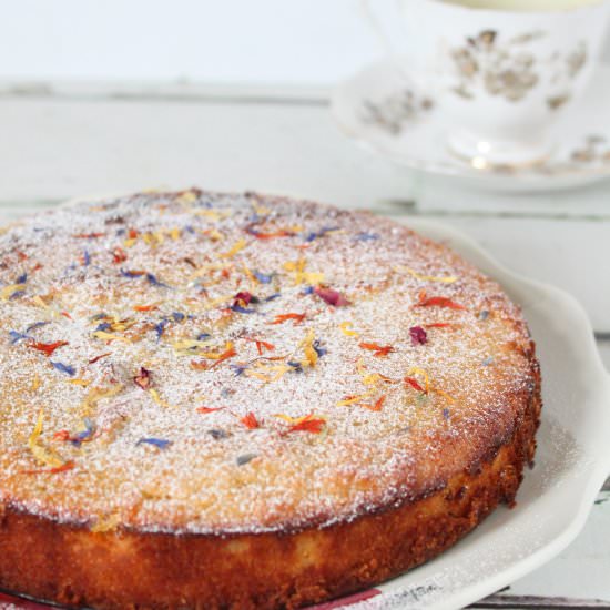 Gluten Free Pear & Almond Cake