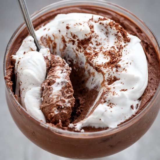3-Ingredient Double Chocolate Mousse