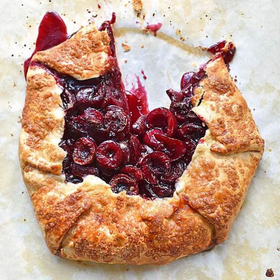Rustic Cherry Galette