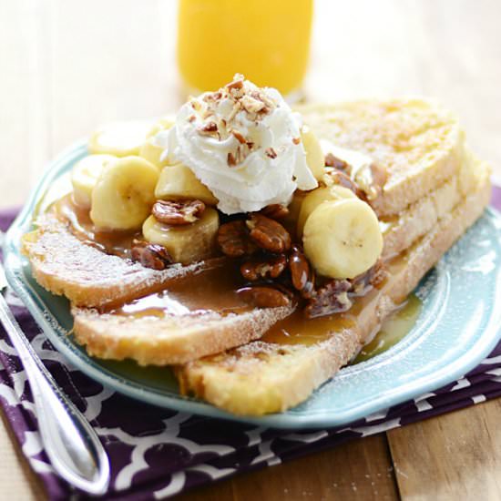 Bananas Foster French Toast