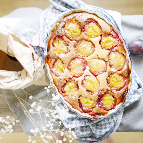 Plum Clafoutis