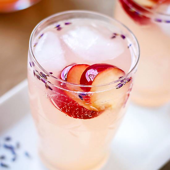 Peach Lavender Soda