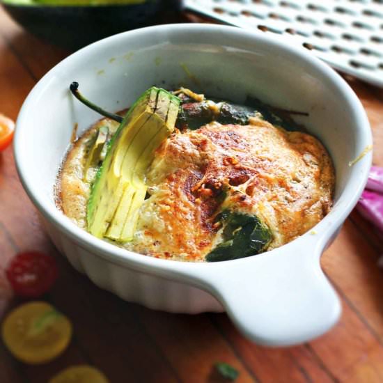 Easy Baked Relleno Soufflés