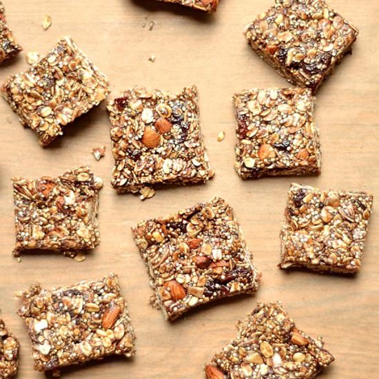 Chewy Chocolate Cherry Almond Bars
