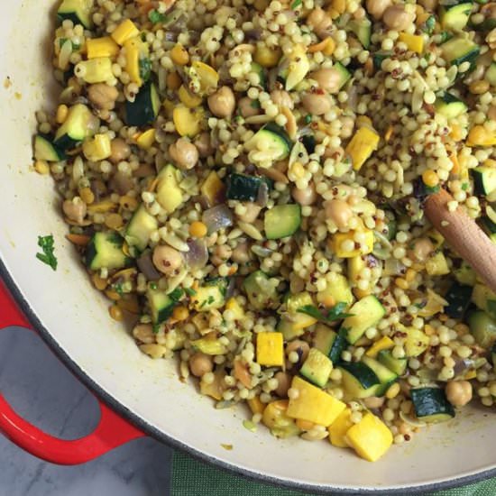 Spicy Israeli Couscous