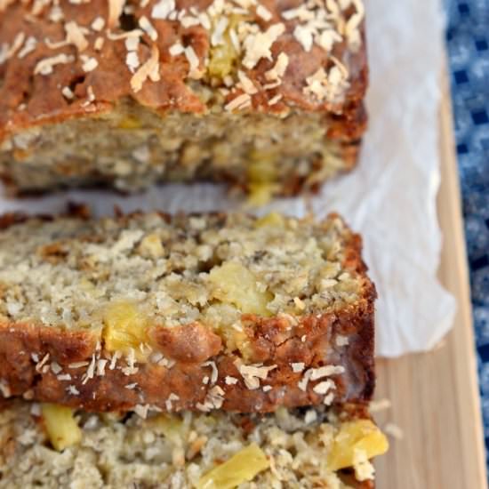 Pina Colada Banana Bread