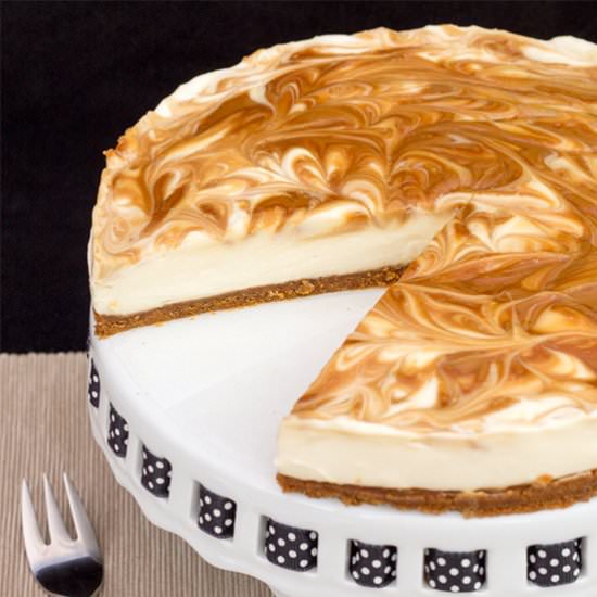 No Bake Biscoff Cheesecake